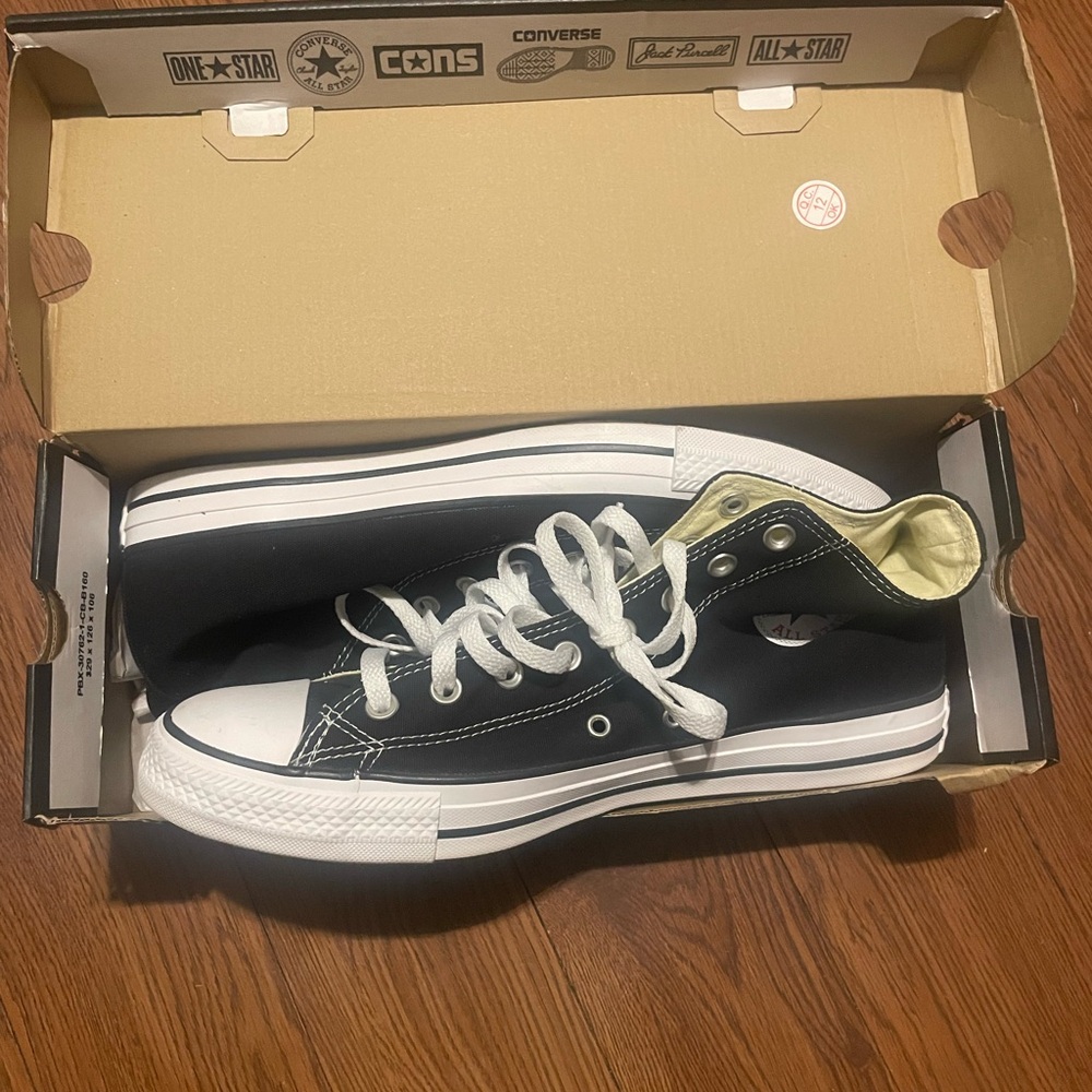 Converse Classic Black and White.